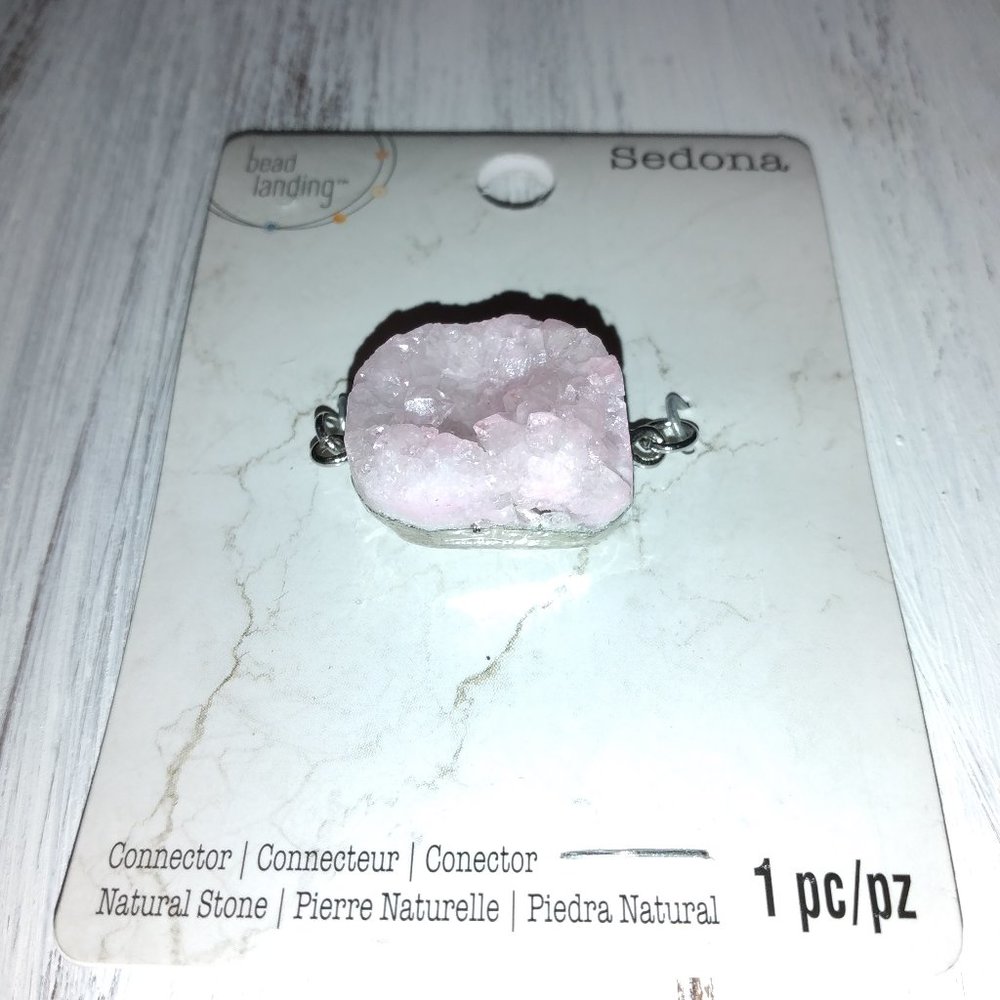 🔴 CLEARANCE 6/$20 Pink geode